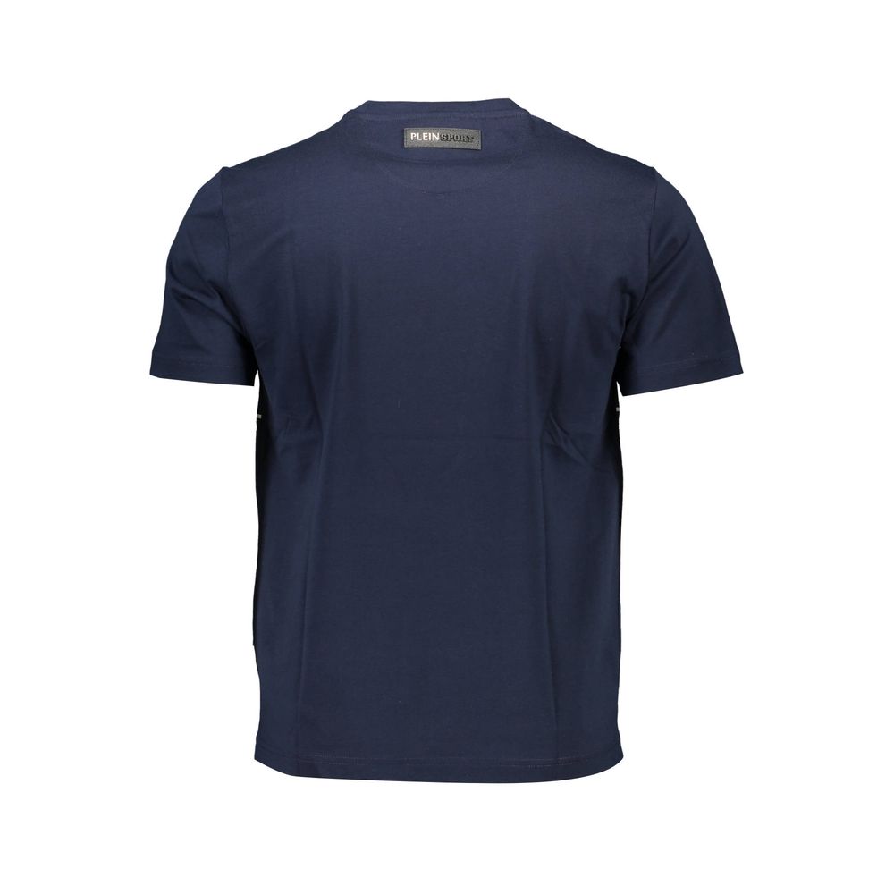 Plein Sport Blue Cotton T-Shirt