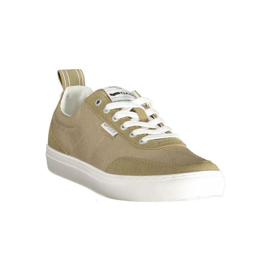 Gas Beige Polyester Men Sneaker