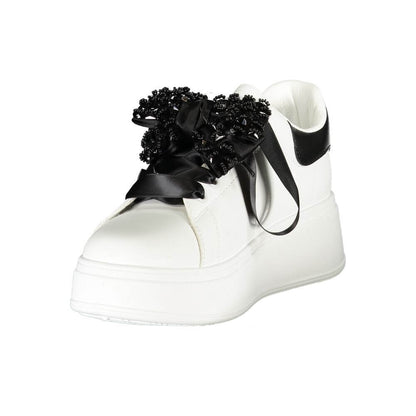Laura Biagiotti White Polyester Women Sneaker