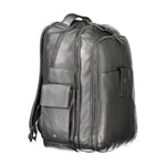 Piquadro Black Leather Men Backpack PI-32851