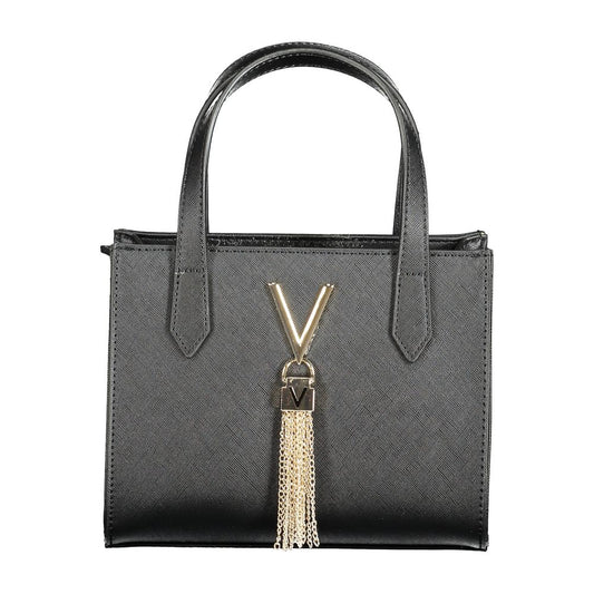 Mario Valentino "Nero Polyurethane Women Handbag"