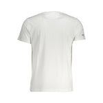 La Martina White Cotton Men T-Shirt LA-37355-M
