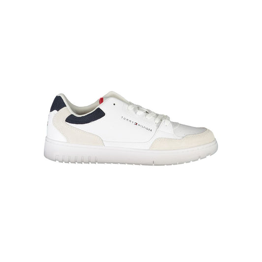 Tommy Hilfiger White Leather Men Sneaker TO-26836-EU44/US11