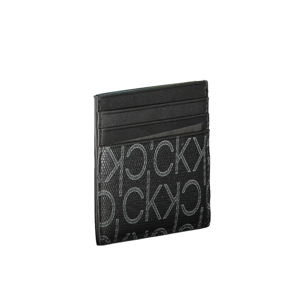 Calvin Klein Black Polyethylene Mens Wallet