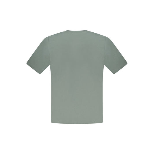 North Sails Green Cotton Men T-Shirt NO-33756-S