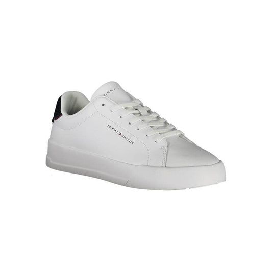 Tommy Hilfiger White Polyethylene Men Sneaker TO-35334-EU44/US11