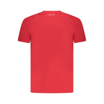 Trussardi Red Cotton Men T-Shirt TR-36632-S