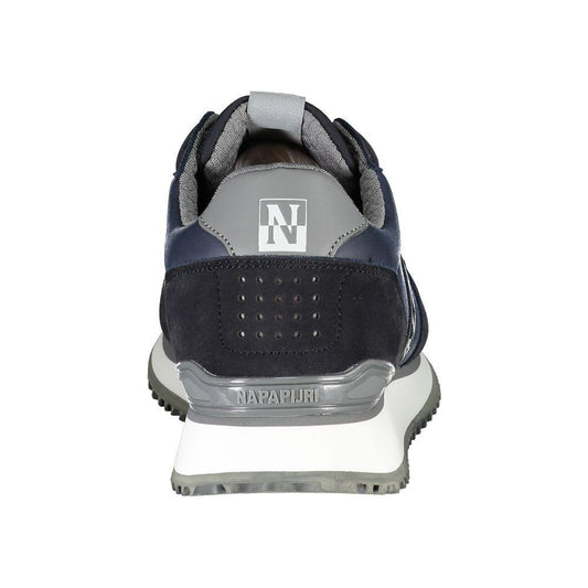 Napapijri Sleek Contrasting Sneakers with Signature Style NA-23108-EU43/US10