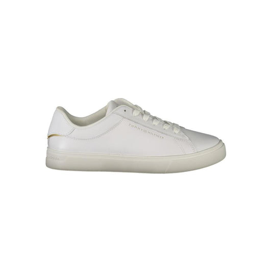 Tommy Hilfiger White Polyethylene Women Sneaker TO-34811-EU36/US6