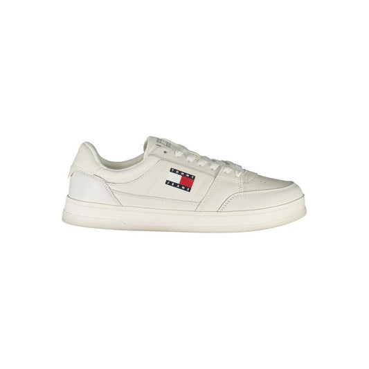 Tommy Hilfiger White Leather Men Sneaker TO-36766-EU40/US7