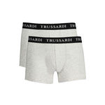 Trussardi Brown Cotton Men Boxer Underwear
