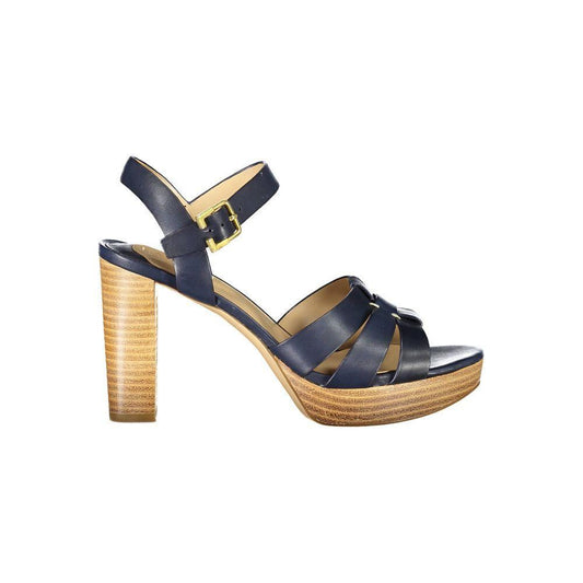 Ralph Lauren Blue Leather Sandal RA-19547-EU40/US10