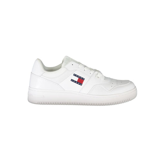 Tommy Hilfiger White Leather Men Sneaker TO-26834-EU40/US7