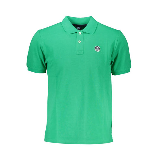 North Sails Green Cotton Polo Shirt NO-27273-S