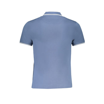 Harmont & Blaine Blue Cotton Men Polo Shirt