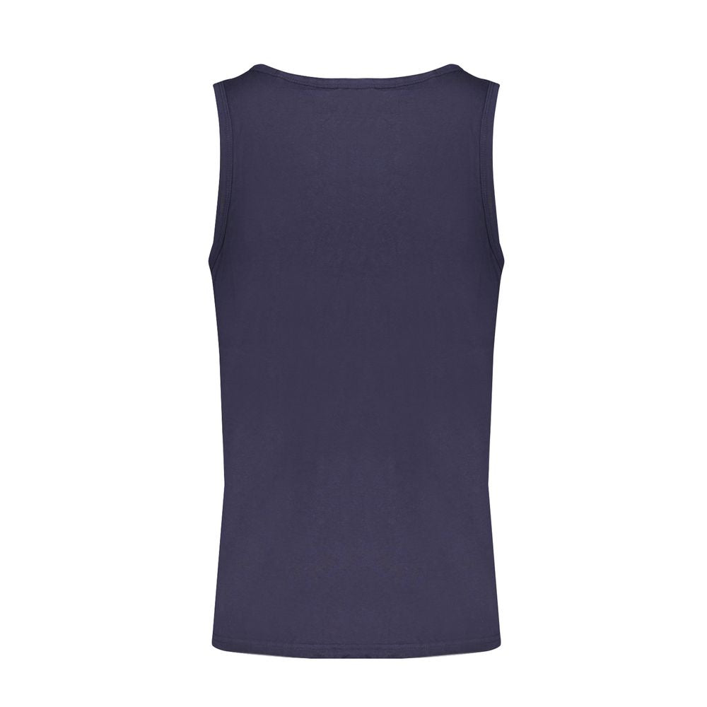 Norway 1963 Blue Cotton Tank Top