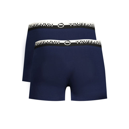 Trussardi Blue Cotton Underwear TR-31035-L