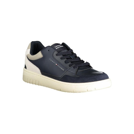 Tommy Hilfiger Blue Polyethylene Men Sneaker TO-33493-EU40/US7