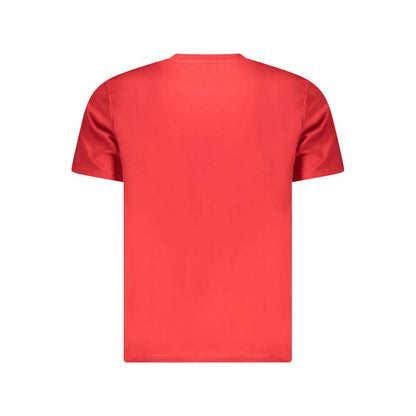 North Sails Red Cotton Men T-Shirt