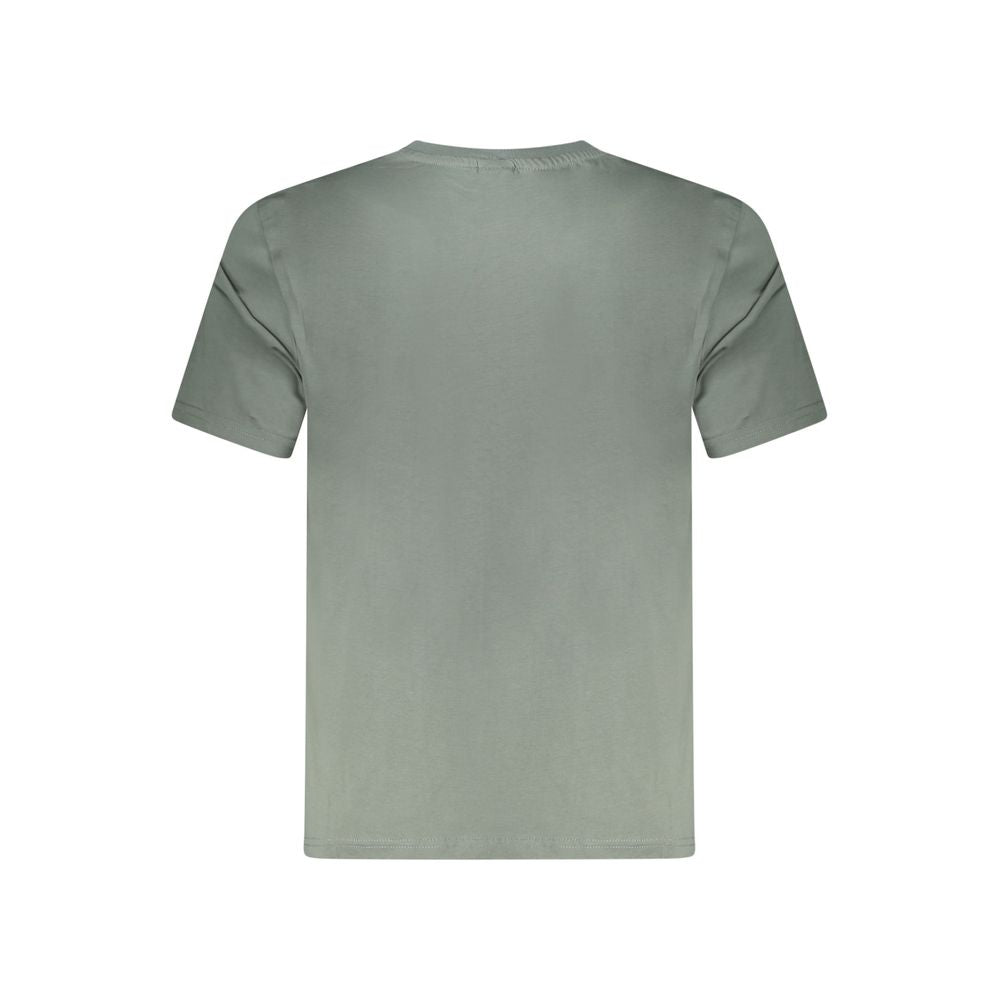 North Sails Green Cotton Men T-Shirt NO-35024-S