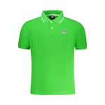 North Sails Green Cotton Men Polo Shirt NO-35042-S