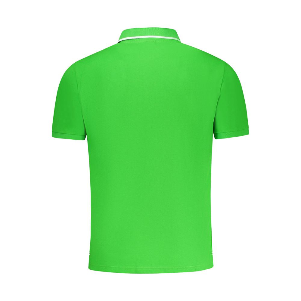 North Sails Green Cotton Men Polo Shirt NO-35042-S
