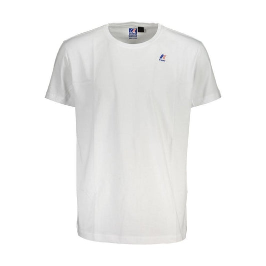 K-WAY White Cotton Men T-Shirt KW-36788-M