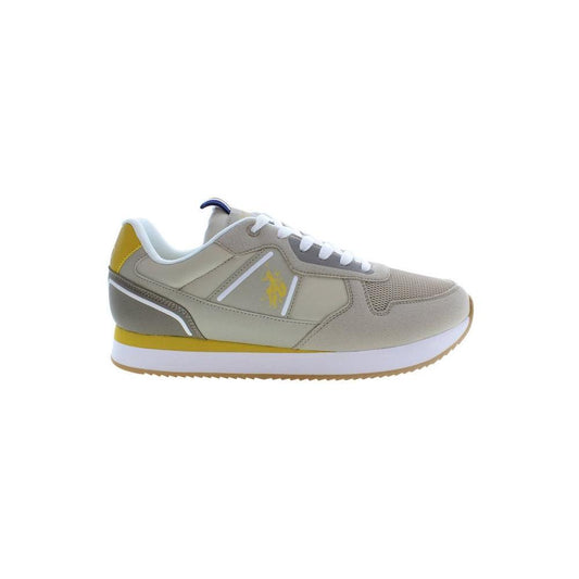 U.S. POLO ASSN. Beige Polyester Men Sneaker US-37031-EU44/US11