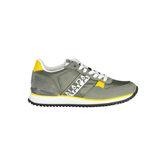 Napapijri Green Polyester Men Sneaker