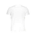 La Martina White Cotton Men T-Shirt LA-37747-M