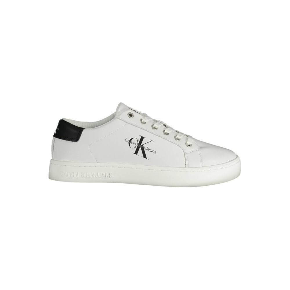 Calvin Klein White Recycled Polyester Men Sneaker CA-37989-EU44/US11