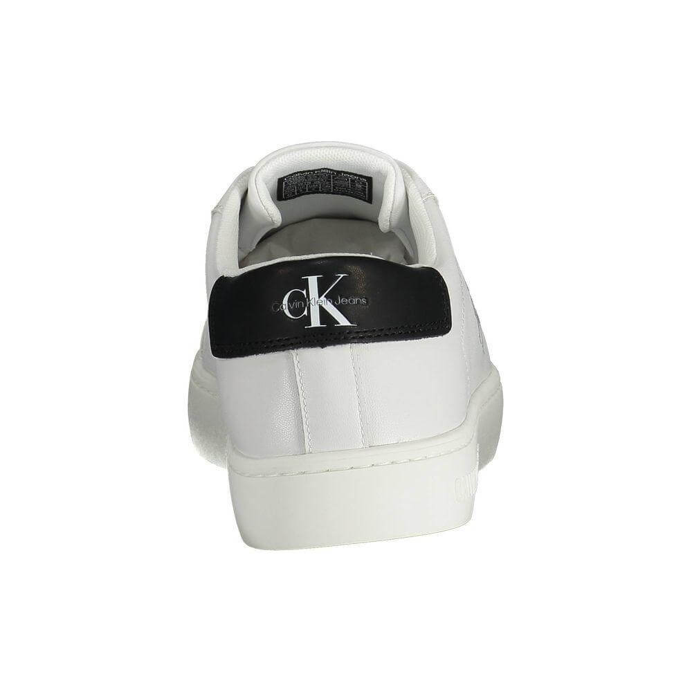 Calvin Klein White Recycled Polyester Men Sneaker CA-37989-EU44/US11
