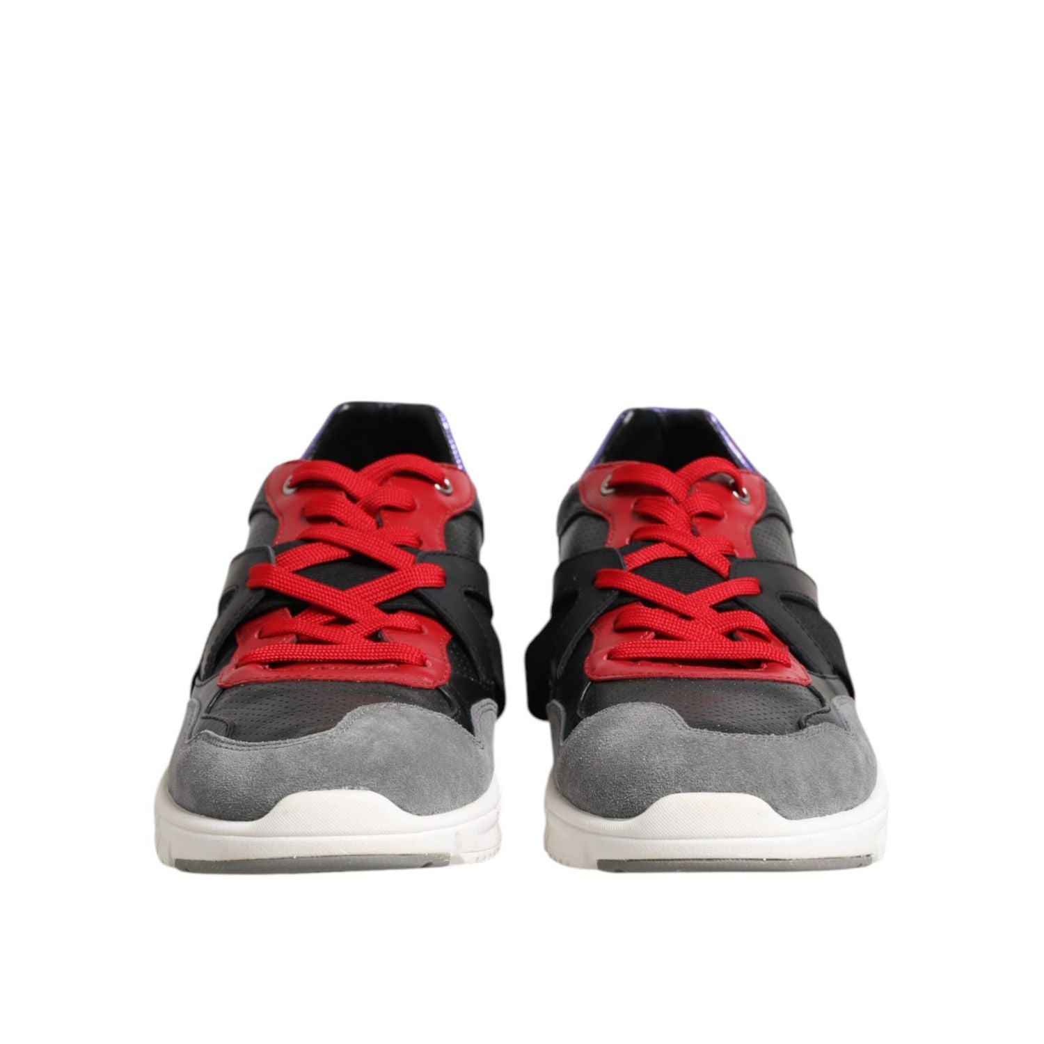 Dolce & Gabbana Multicolor Lace Up Low Top Men Sneakers Shoes