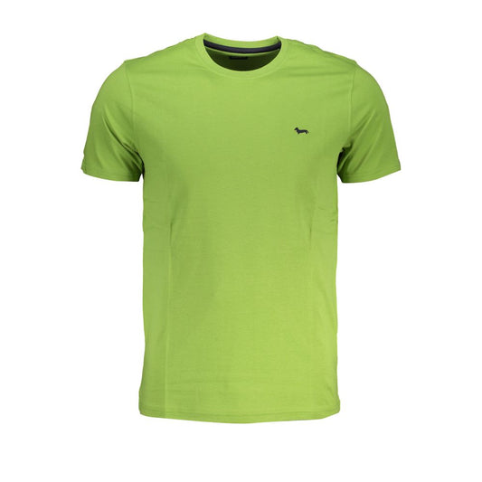 Harmont & Blaine Green Cotton T-Shirt HA-28069-XL