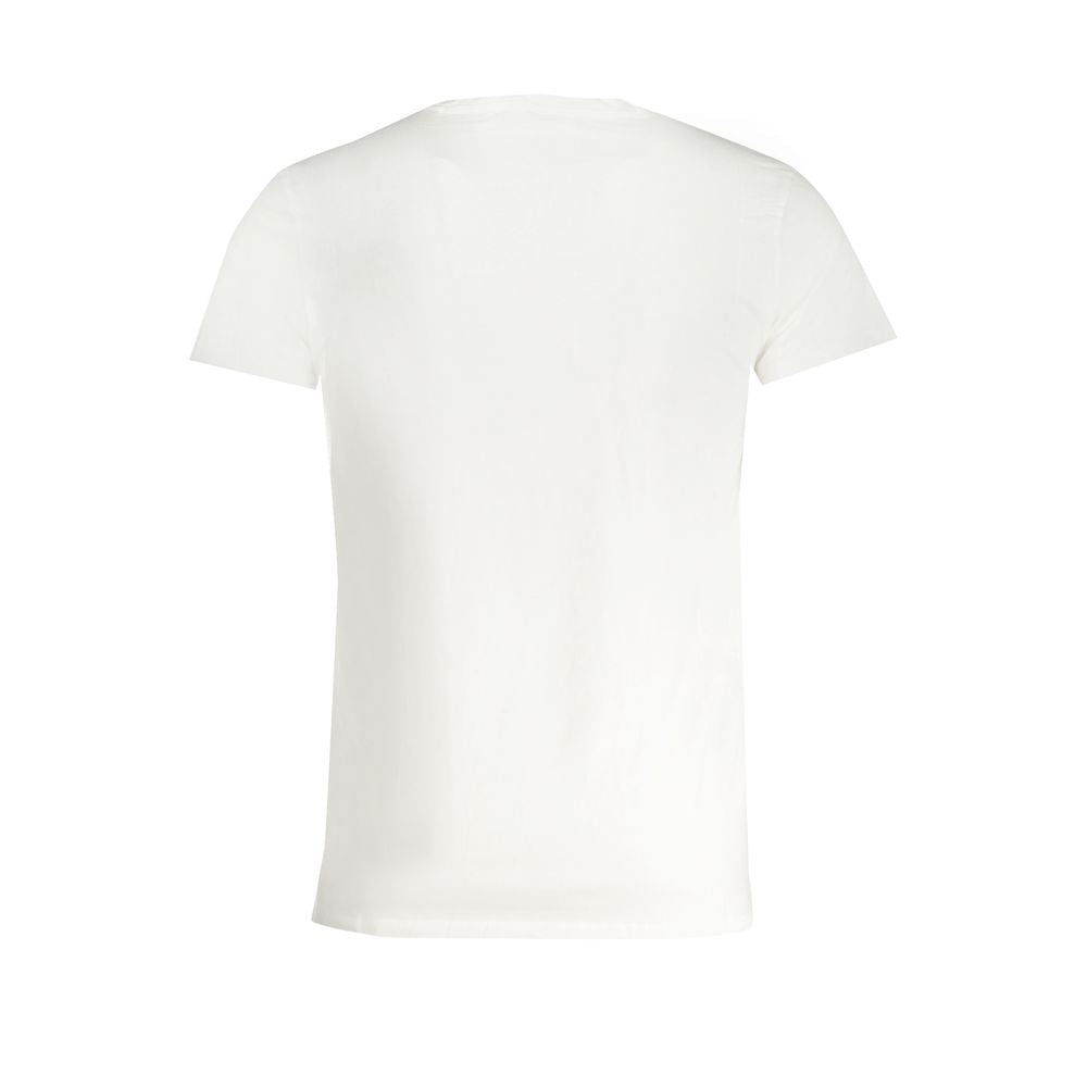 Trussardi White Cotton T-Shirt TR-30158-M