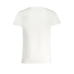 Trussardi White Cotton T-Shirt TR-30158-M