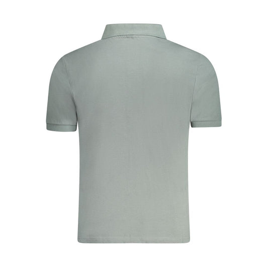 North Sails Green Cotton Men Polo Shirt NO-34002-S