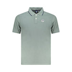 North Sails Green Cotton Men Polo Shirt NO-35047-M