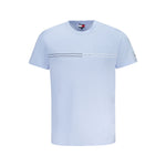 Tommy Hilfiger Blue Cotton Men T-Shirt TO-38479-L