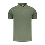 Accademia Militare Green Cotton Polo Shirt AC-36535-S