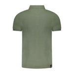 Accademia Militare Green Cotton Polo Shirt AC-36535-S
