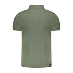 Accademia Militare Green Cotton Polo Shirt AC-36545-S