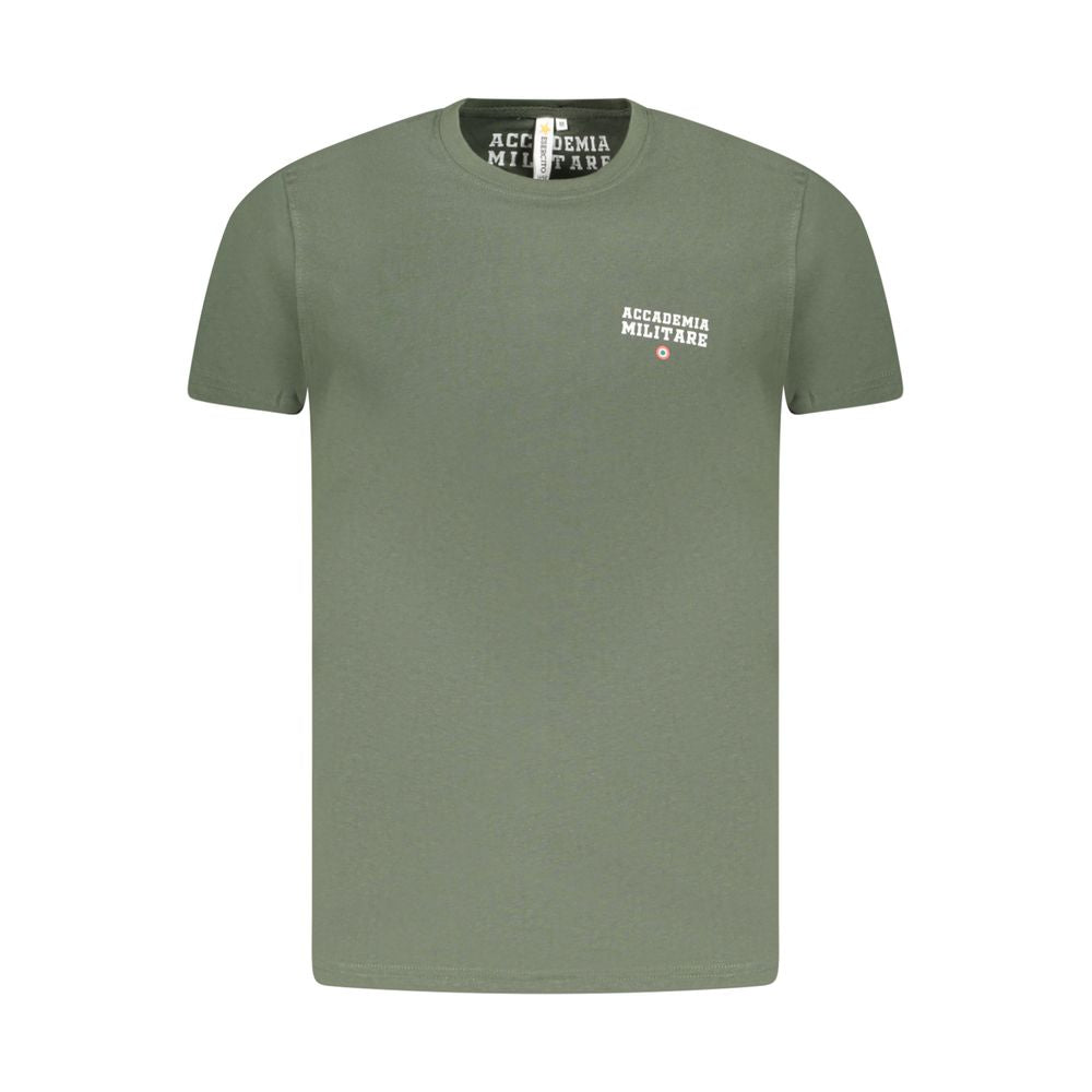 Accademia Militare Green Cotton T-Shirt AC-36546-S