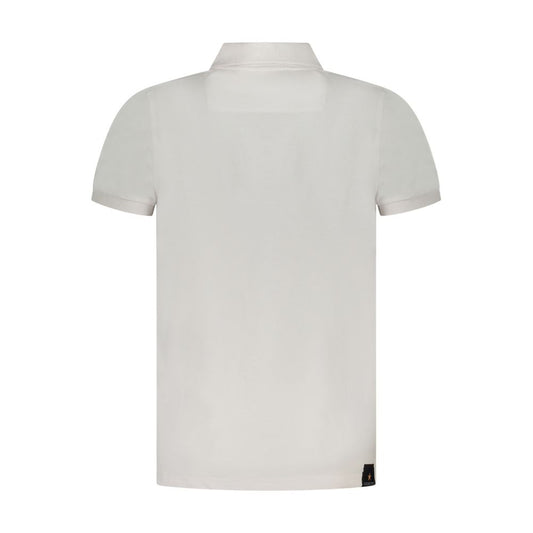 Accademia Militare White Cotton Polo Shirt AC-36555-S