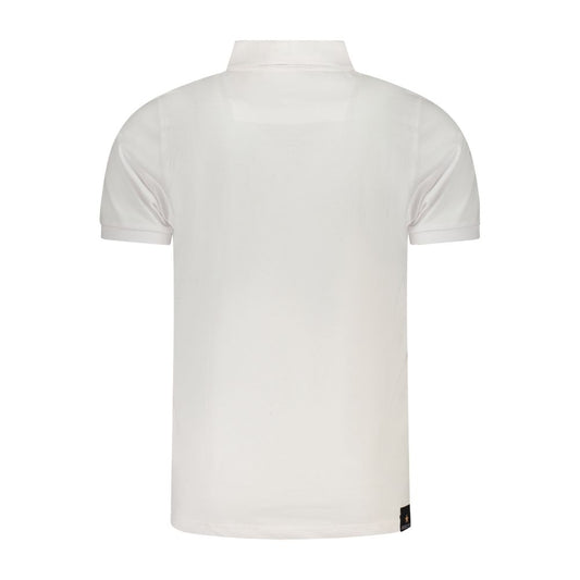 Accademia Militare White Cotton Polo Shirt AC-36558-S