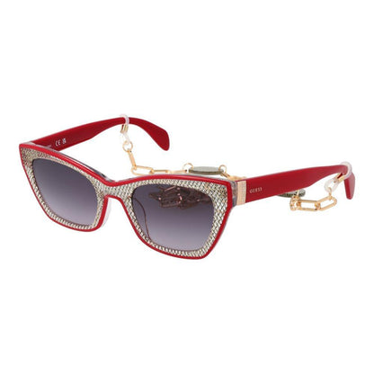 Guess Red Plastic Sunglasses