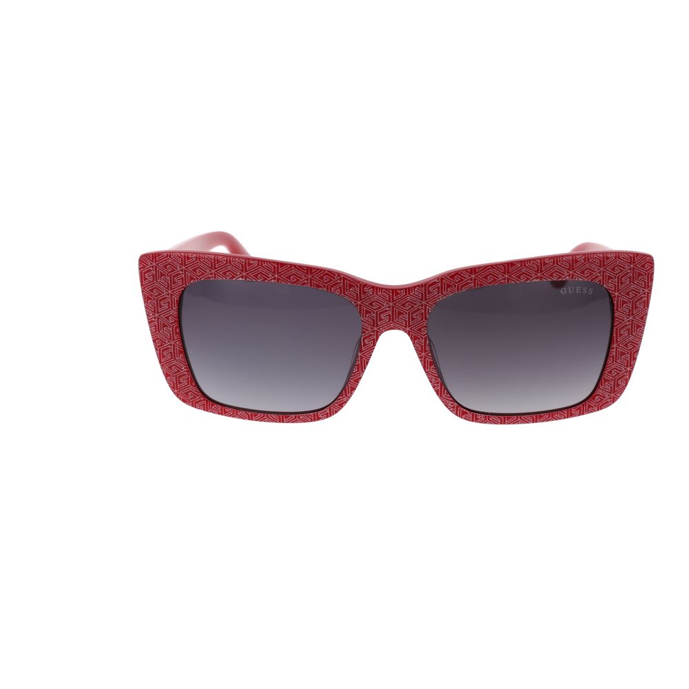 Guess Red Acetate Sunglasses