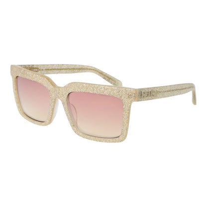 GCDS Gold Acetate Sunglasses