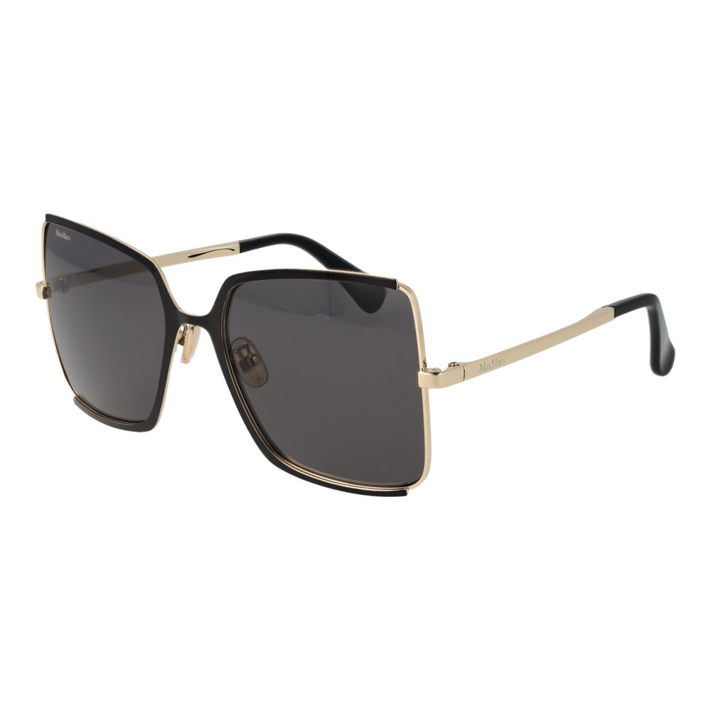 Max Mara Black Metal Sunglasses
