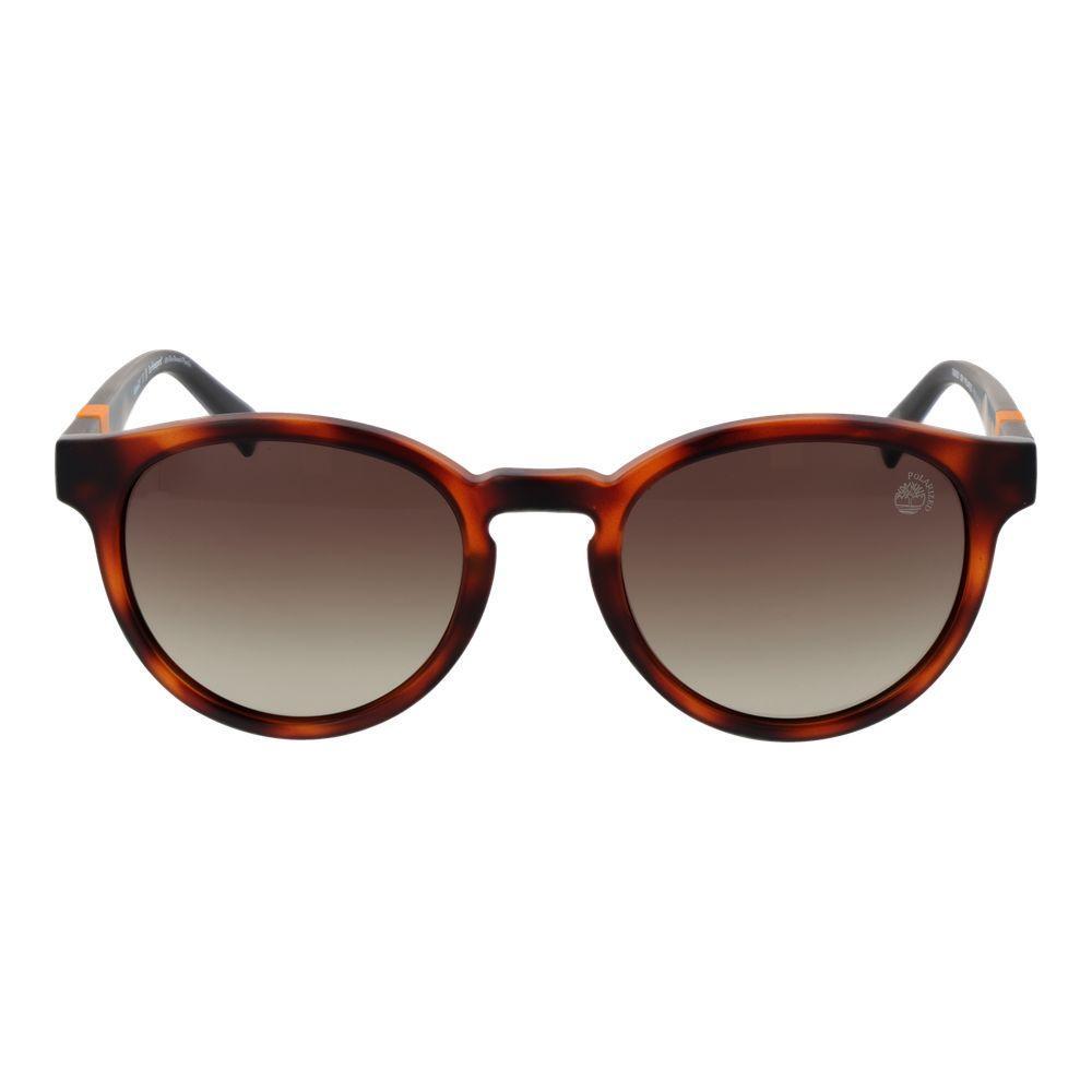 Timberland Brown Plastic Sunglasses